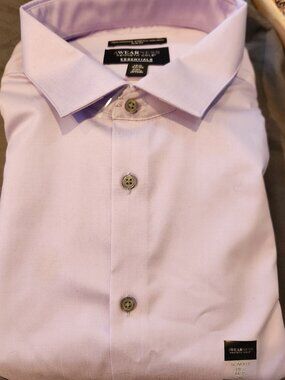 Men's 2XL Lavendar Kenneth Cole Shirt, new with tags